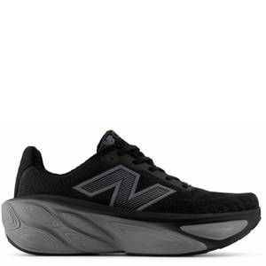 NEW NEW BALANCE men's fresh foam x more v5 sneakers in black/linen/silver metall